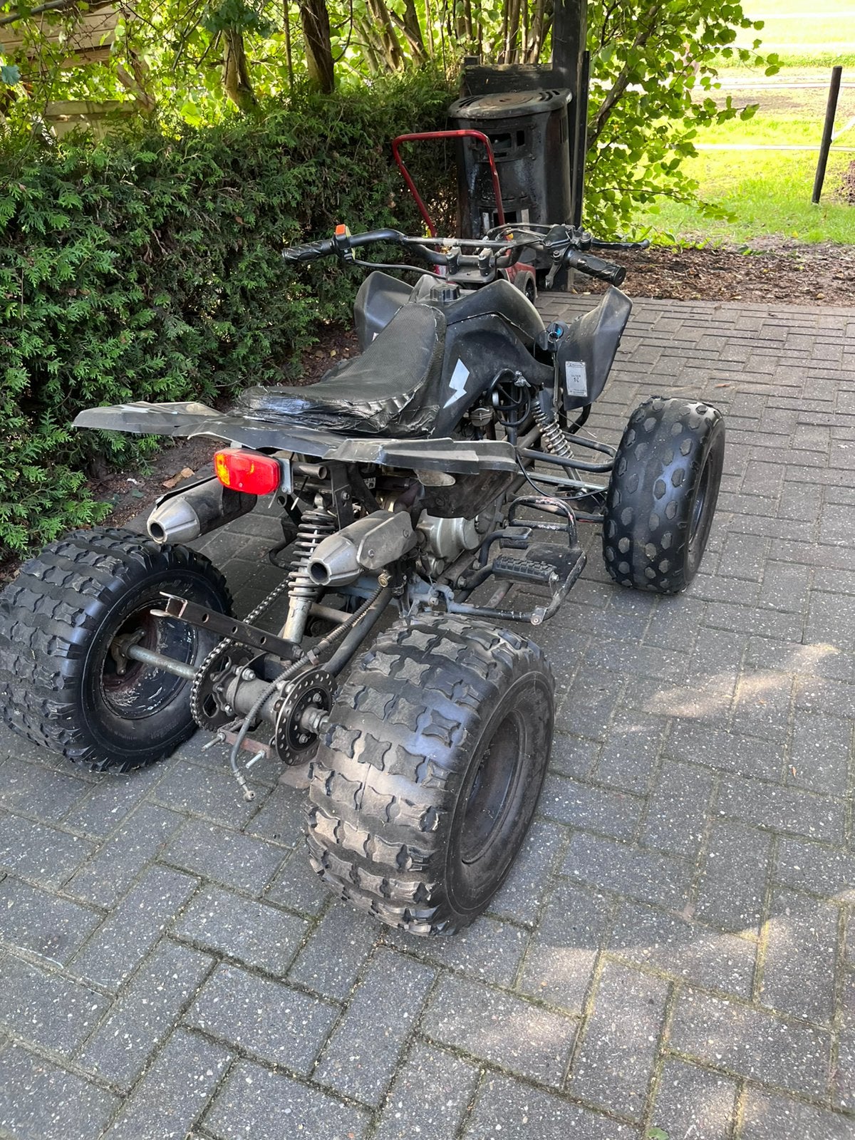 CrossQuad 125 cc  opknapper of onderdelen, Ophalen, Gebruikt