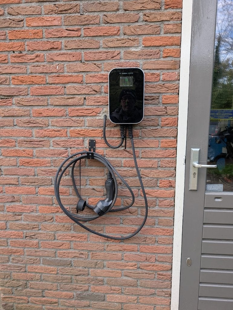 Laadstation / laadpaal Besen Type 2 zgan, Ophalen of Verzenden, Zo goed als nieuw, Laadpaal en Laadkabel