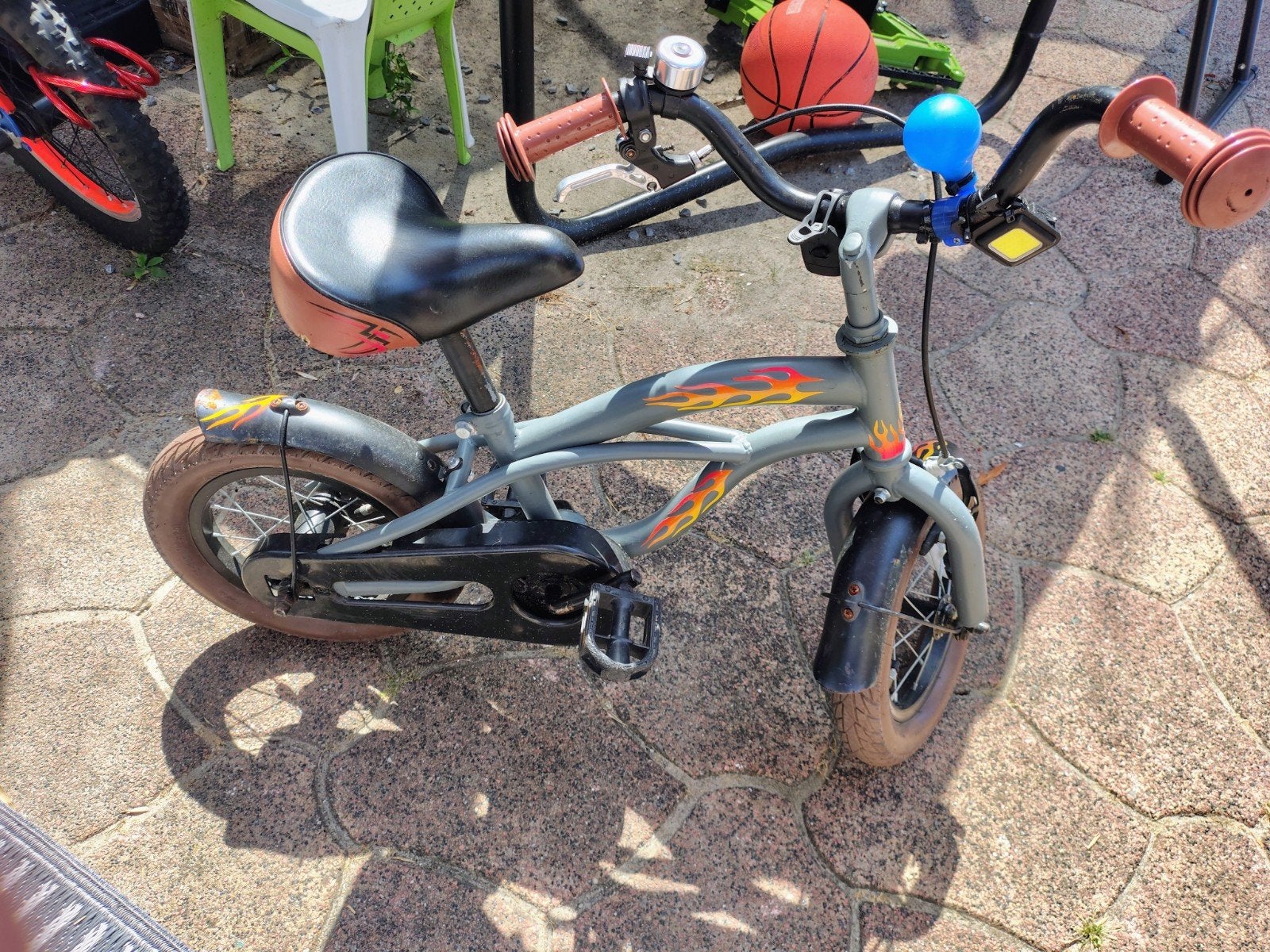 Kinderfiets 2-4 jaar om te leren fietsen, Fietsen en Brommers, Fietsen | Kinderfietsjes, Ophalen of Verzenden, Gebruikt, Terugtraprem