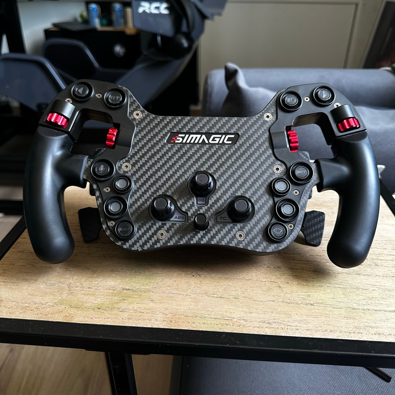 Simagic Alpha Ultimate & FX Wheel - Sim Racing Set, Ophalen, Overige merken, Gebruikt