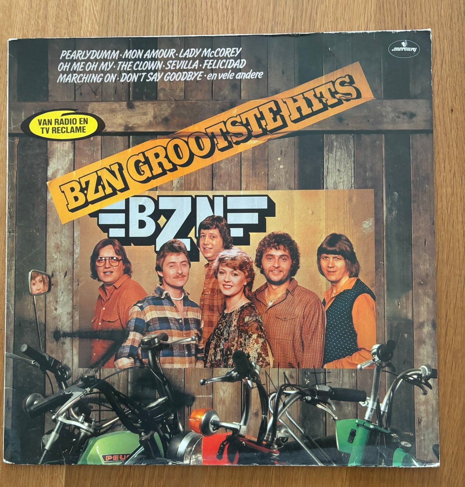 BZN grootste hits lp vinyl, Ophalen of Verzenden, Gebruikt, LP