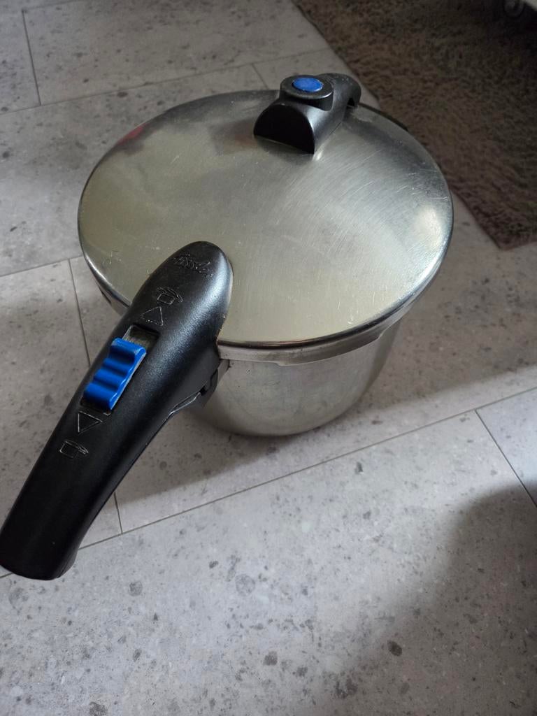 Fissler snelkookpan, Ophalen of Verzenden, Gebruikt, Rvs