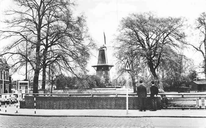 301-160-021 Leiden Molen de Valk, Verzenden, Voor 1920, Zuid-Holland