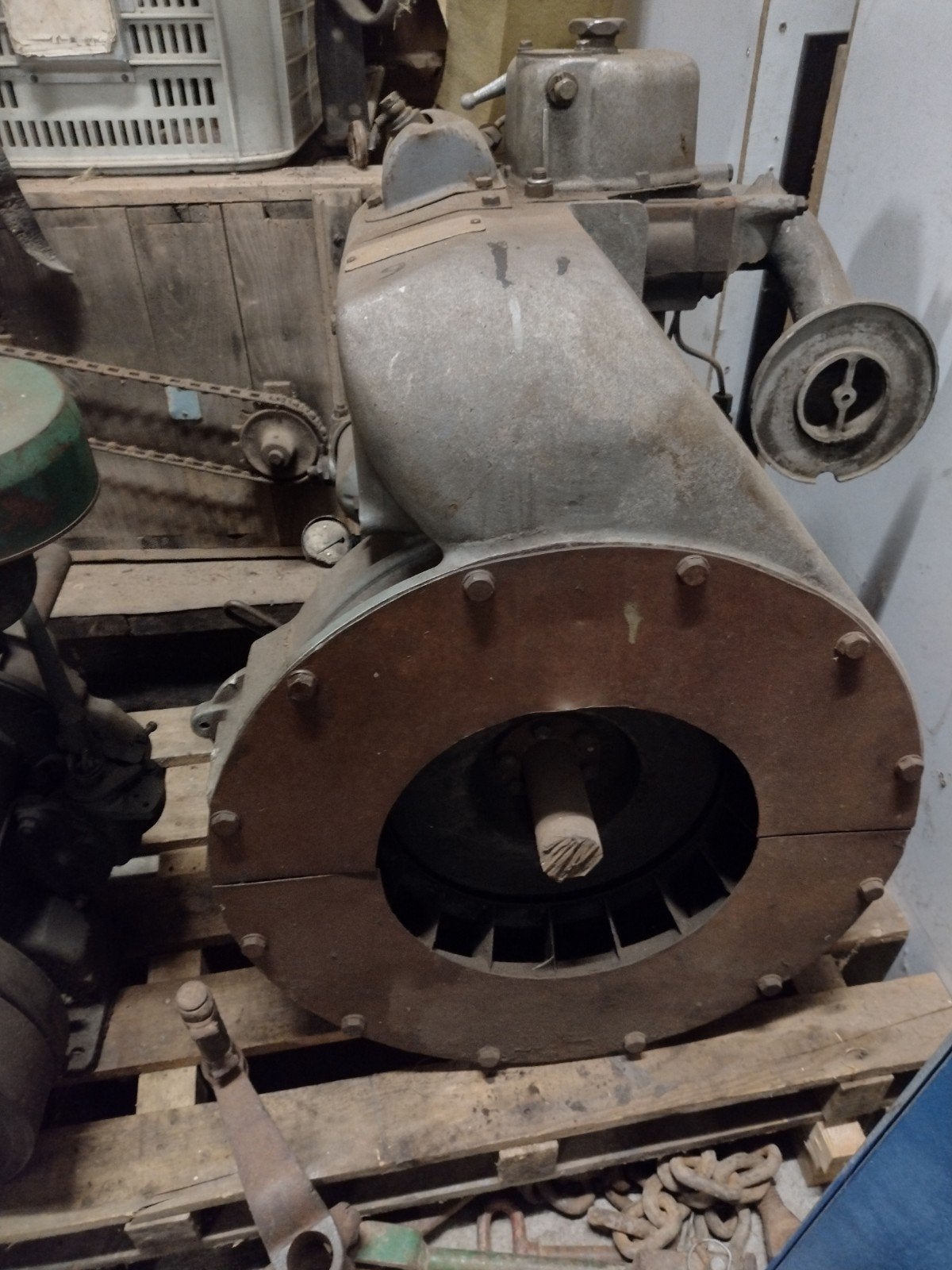 Oude Armstrong Siddeley ASJ1 Dieselmotor 8,5 pk, Doe-het-zelf en Verbouw, Motoren, Ophalen, Gebruikt, Dieselmotor, 1400 tot 1800 rpm