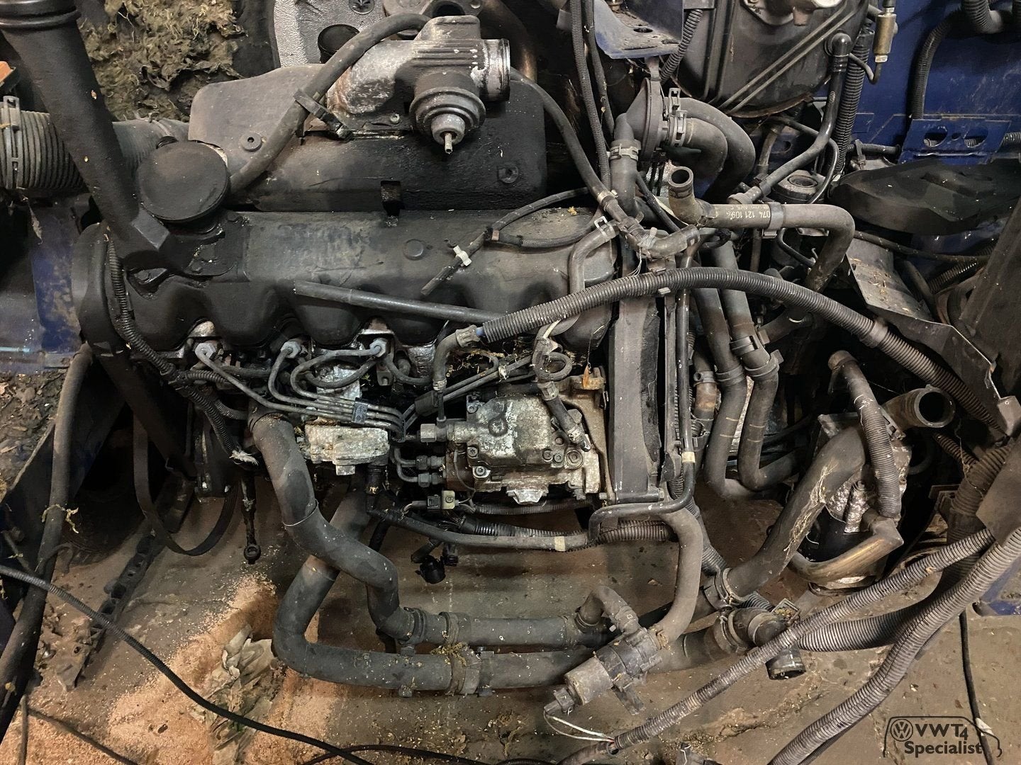 Volkswagen Transporter VW T4 2.5TDI 102PK ACV motor motorblo, Auto-onderdelen, Ophalen, Gebruikt, -, Volkswagen