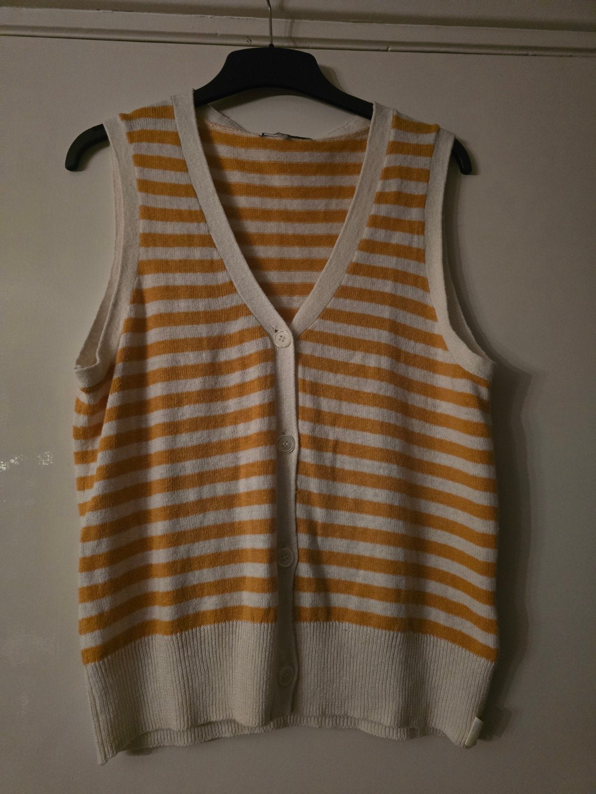 rue Blanche mouwloos vest maat 4, Verzenden, Zo goed als nieuw, Maat 38/40 (M)