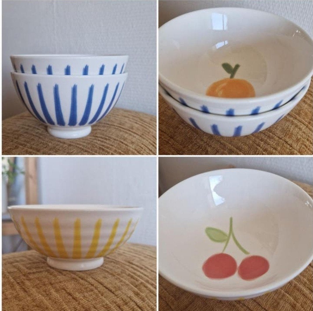 Gusta Hodge Plodge schaaltjes/kommetjes, Ophalen, Aardewerk, Overige stijlen, Kom(men)