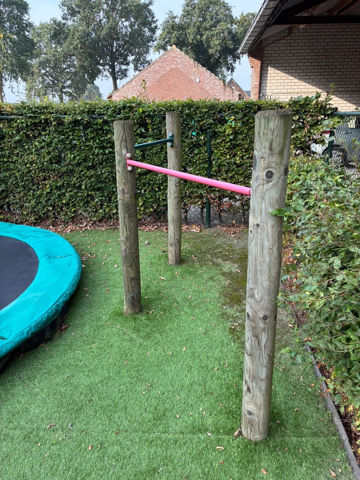 Klimrek/Turnrek voor buiten - gebruikt, Kinderen en Baby's, Ophalen, Zo goed als nieuw, Klimwand