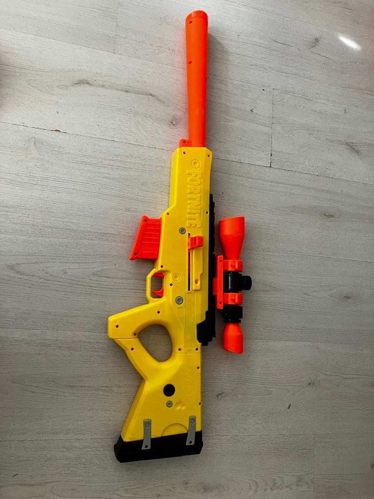 Nerf Fortnite handmatig geweer met vizier, Ophalen, Gebruikt, Jongen of Meisje