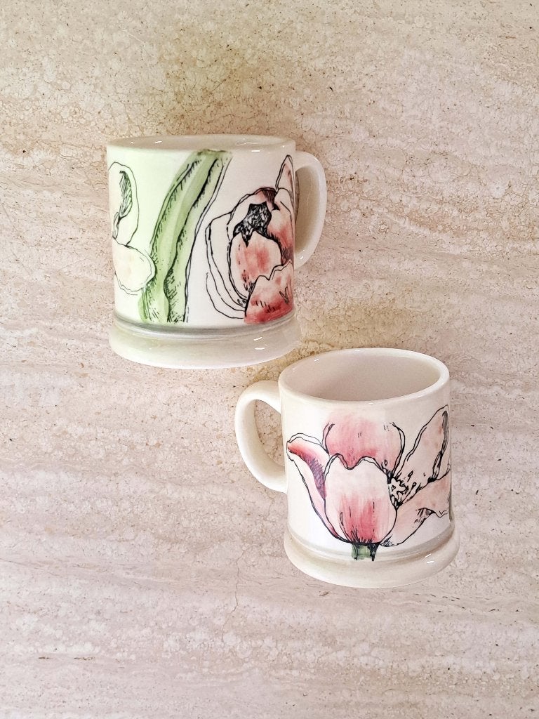 2 x Mokken  Papaver Seasons JET by ter Steege, Ophalen of Verzenden