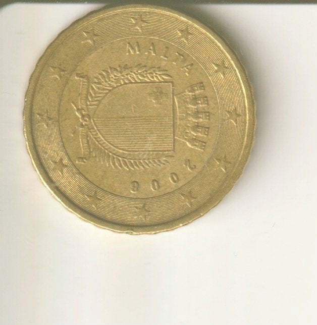 20 cent 2008 malta, Verzenden, Overige landen