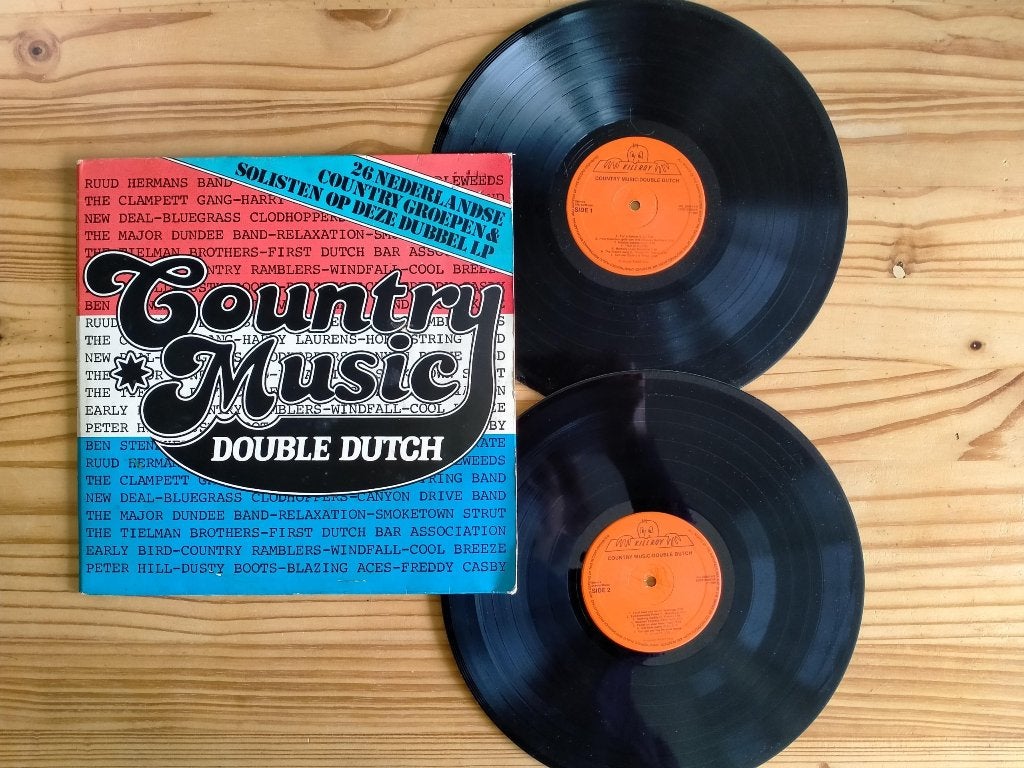 Dubbel LP   -   Country Music Double Dutch   -   1980, Ophalen of Verzenden, Zo goed als nieuw, Country, 12 inch