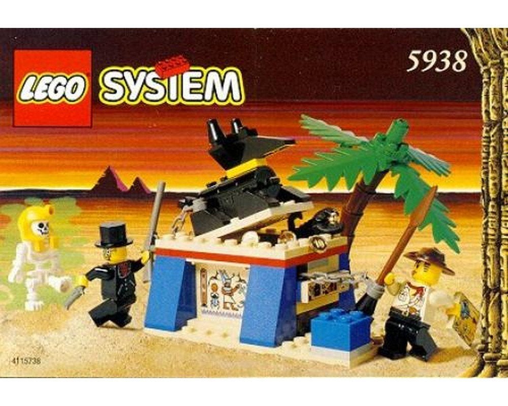 Lego Adventurers Set 5938 - Oasis Ambush, Ophalen of Verzenden, Gebruikt, Complete set, Lego