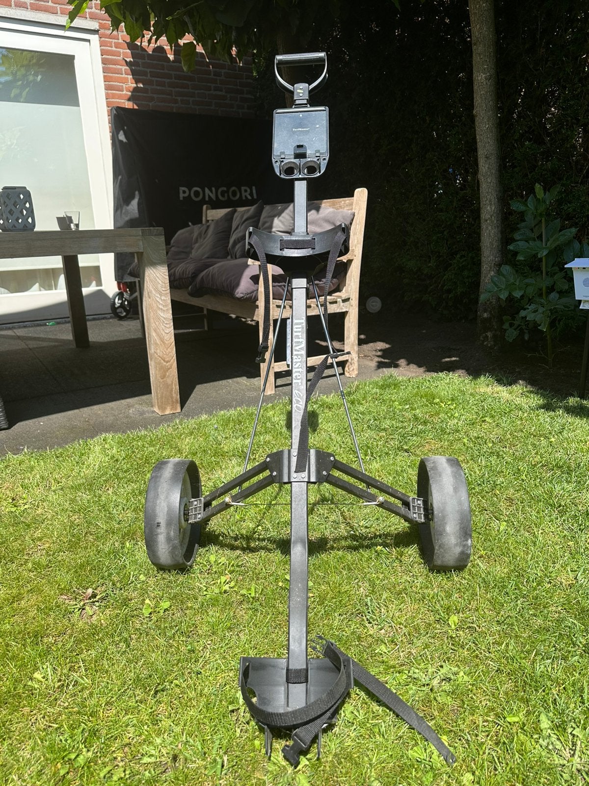 Golftrolley super handig in gebruik, Ophalen, Zo goed als nieuw, Golfkar
