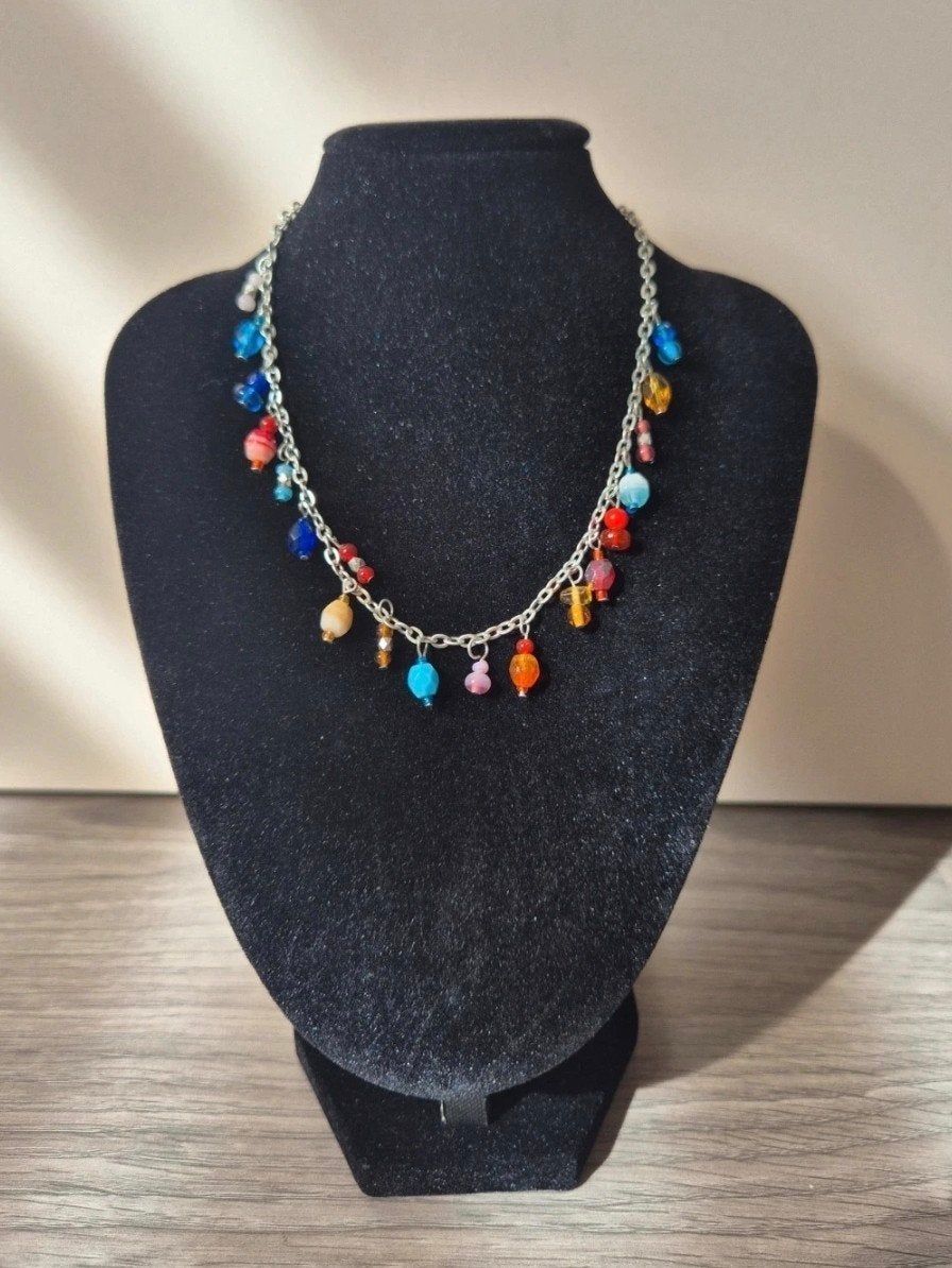 MKM Design Kids Ketting met Kleurrijke Kralen, Ophalen of Verzenden, Nieuw, Overige kleuren, Ketting