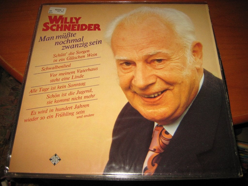LP, Willy Schneider: Ma müßte noch mal 20 sein (NO21), Ophalen of Verzenden, Zo goed als nieuw, LP