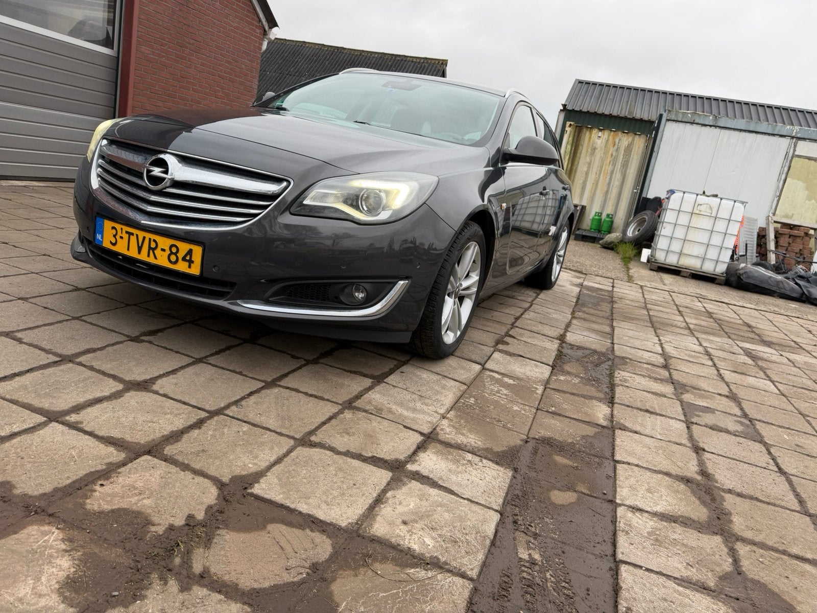 Opel Insignia 1.4 Turbo 103KW Sports Tourer 2014 Grijs, 4 cilinders, Origineel Nederlands, Handgeschakeld, 1364 cc