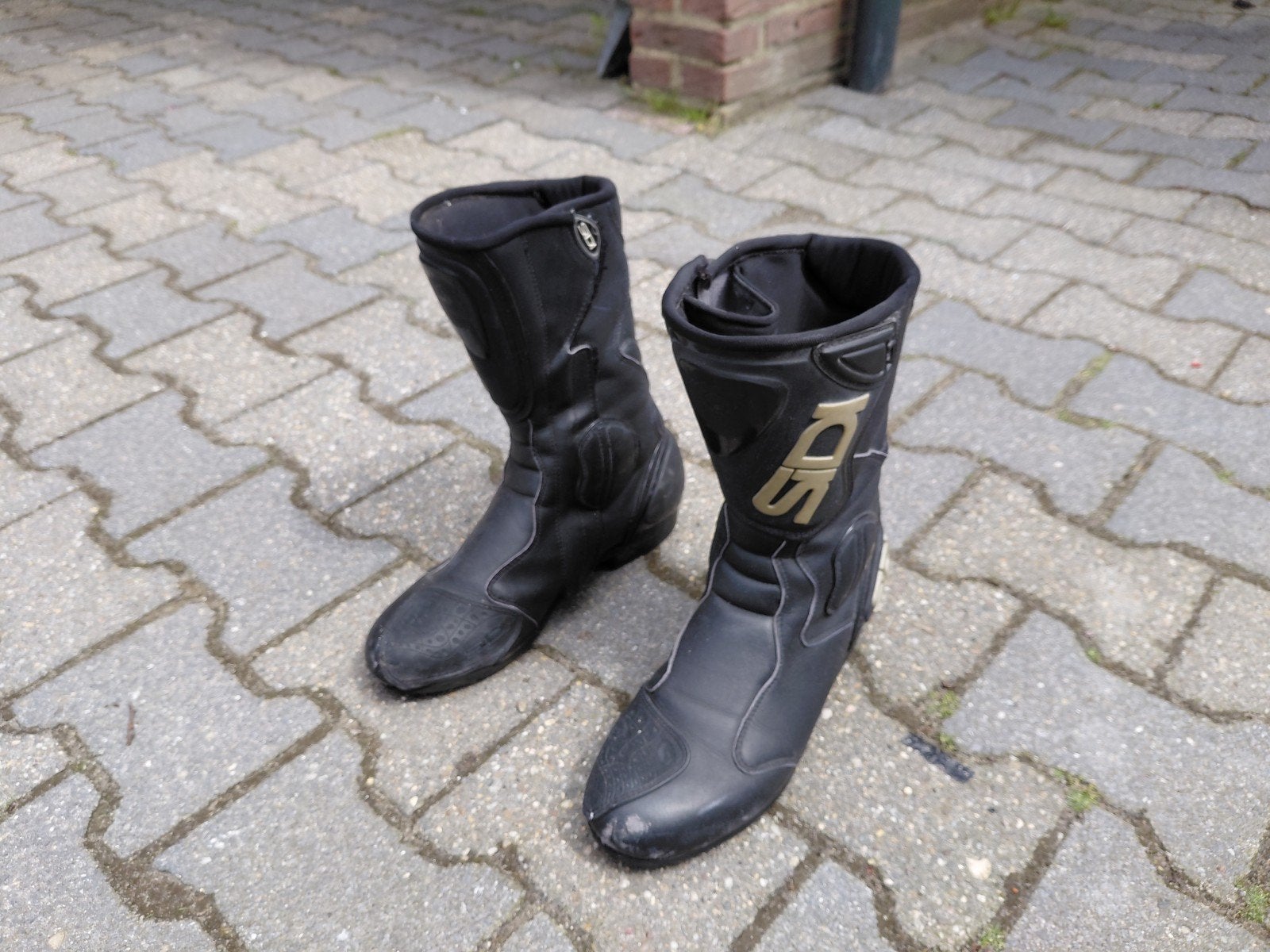 SIDI motorlaarzen zwart mt44, Motoren, Kleding | Motorkleding, Heren, Ophalen of Verzenden, Laarzen, Tweedehands