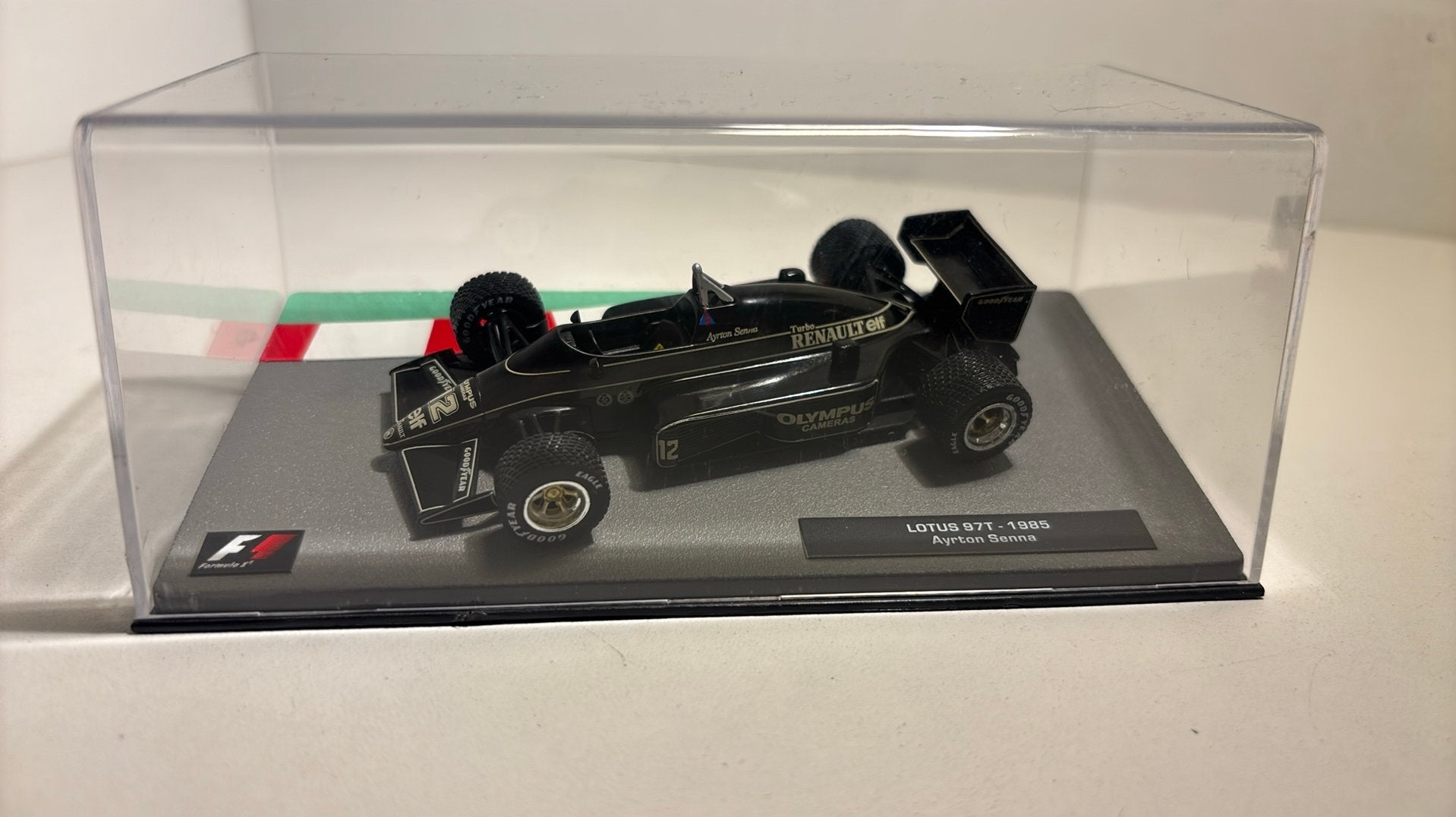 Lotus 97t ayrton senna 1985 atlas 1.43, Ophalen of Verzenden, A, A, A