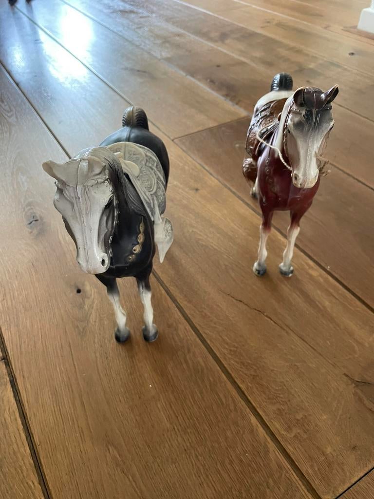 Paarden van lone ranger, Verzamelen, Ophalen of Verzenden, Zo goed als nieuw, Paard, Beeldje of Figuurtje