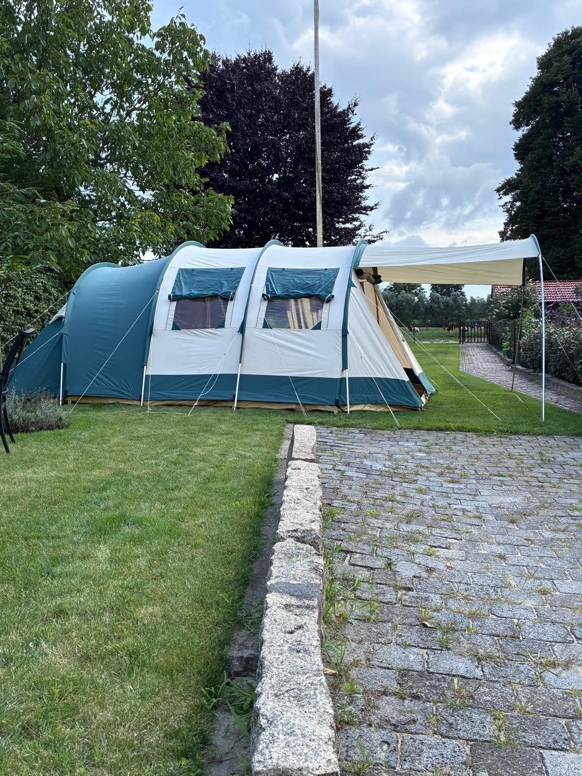 6 personen tunneltent., Caravans en Kamperen, Tenten, Ophalen, Zo goed als nieuw