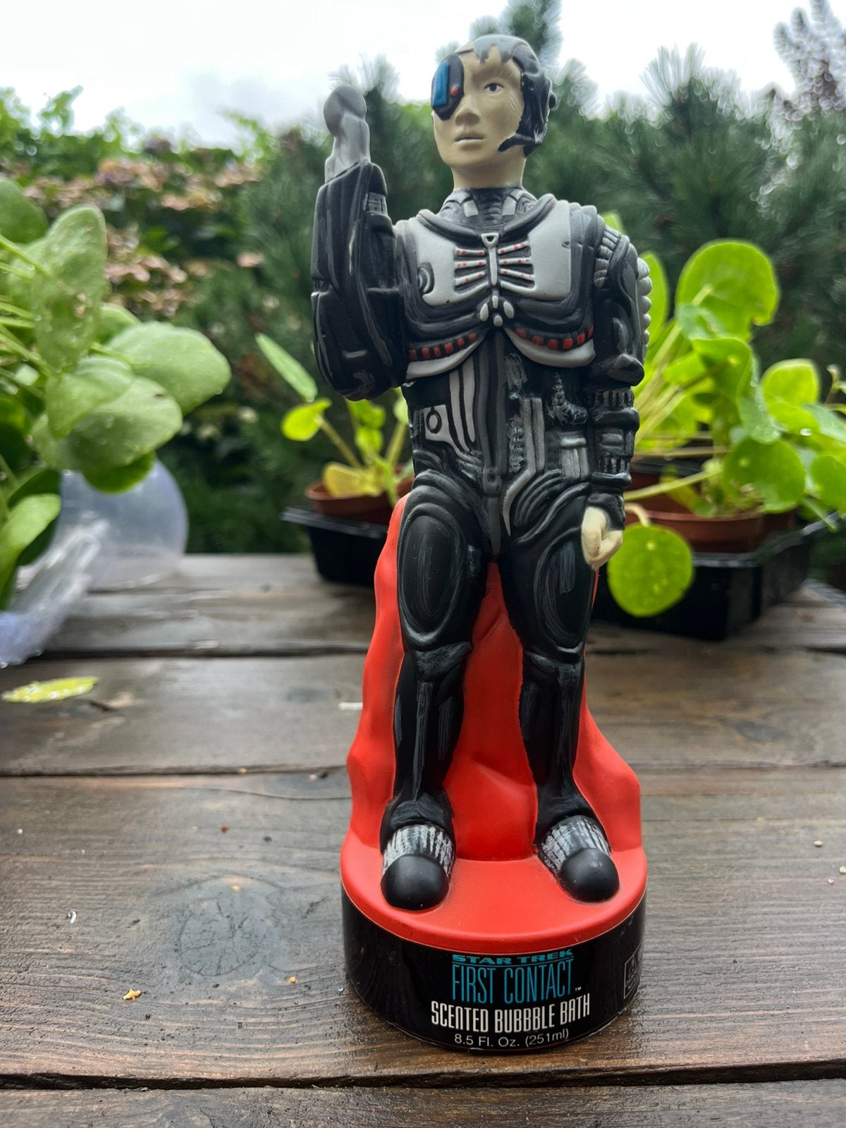 Star Trek Borg figuur bubbelbad, Ophalen of Verzenden, Zo goed als nieuw, Film, Actiefiguur of Pop