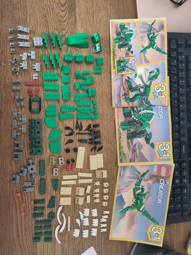 Lego Creator 31058 Groene Dinosaurus 3-in-1, Kinderen en Baby's, Speelgoed | Duplo en Lego, Lego, Compleet, Ophalen of Verzenden
