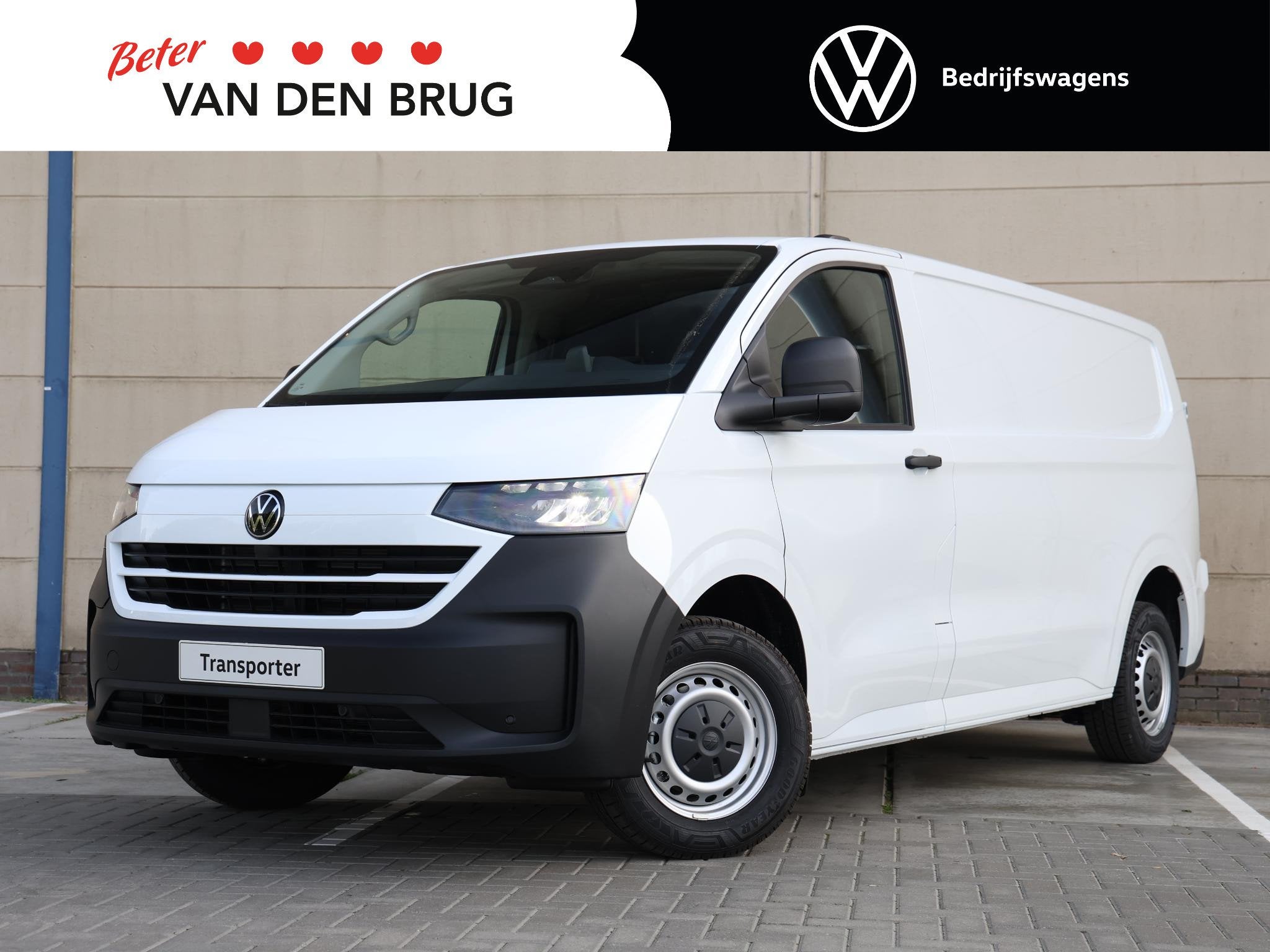 Volkswagen e-Transporter Bestelwagen L2 71 kWh 136PK | Navig, Auto's, Automaat, Zwart, 71 kWh, Volkswagen