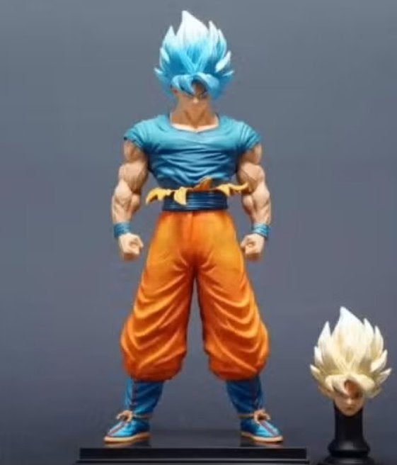 Dragonball Z collectors actie figuur Goku blauw haar (30cm), Ophalen of Verzenden, Nieuw