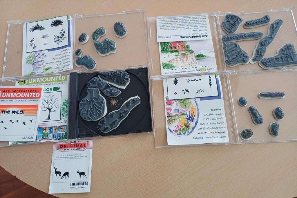 Stempels van Art Impressions, Ophalen of Verzenden, Gebruikt, Overige merken