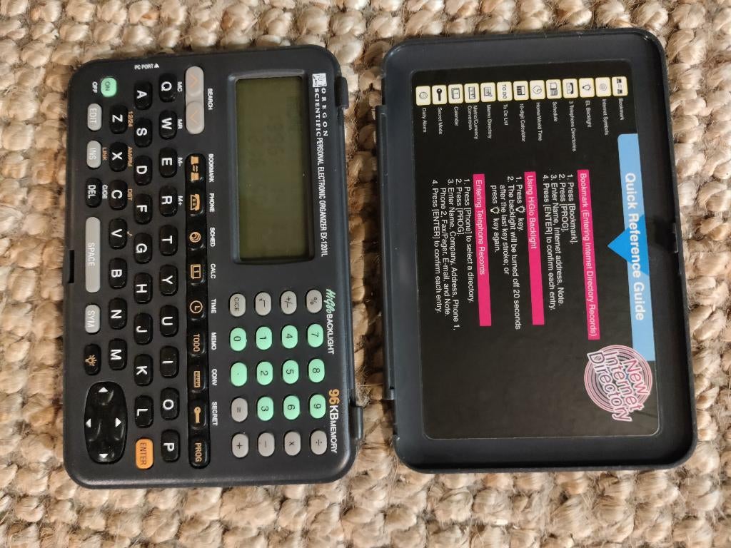 Personal electronic organizer, Ophalen of Verzenden, Gebruikt