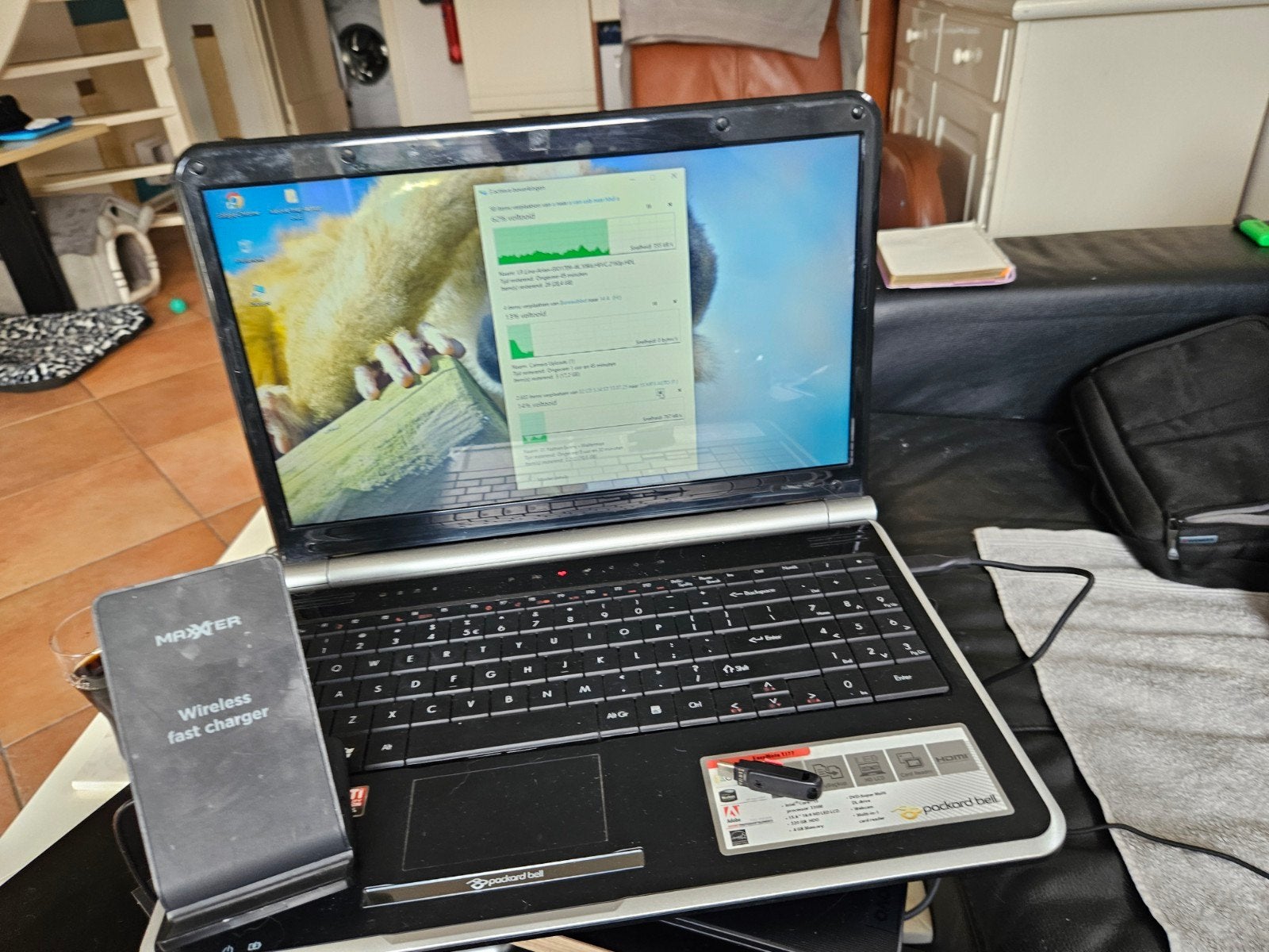 Packard Bell EasyNote TJ77 Laptop - Intel Core i3, 4GB RAM, Computers en Software, Gebruikt, 2 tot 3 Ghz, Ophalen of Verzenden