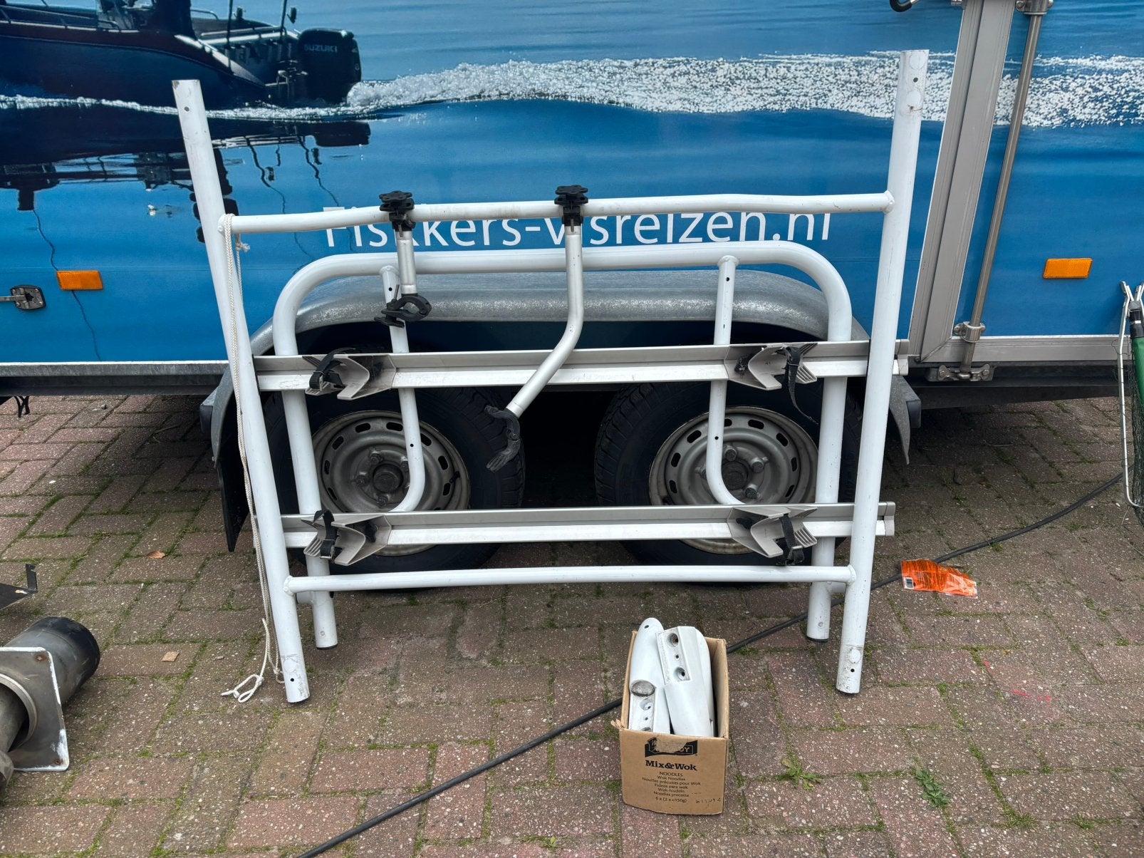 Fietsenrek voor een camper, Ophalen, Gebruikt, Overige