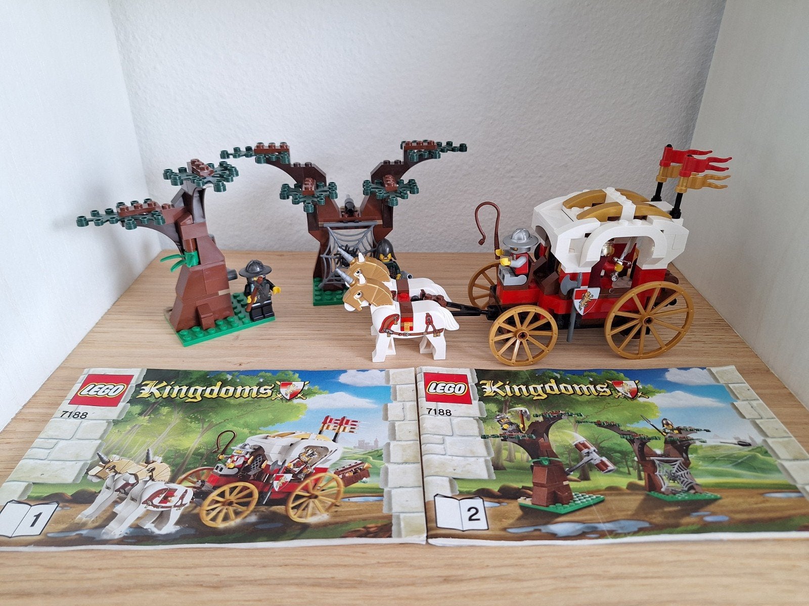 LEGO Castle Kingdoms 7188: King's Carriage Ambush, Gebruikt, Lego, Ophalen of Verzenden, Compleet
