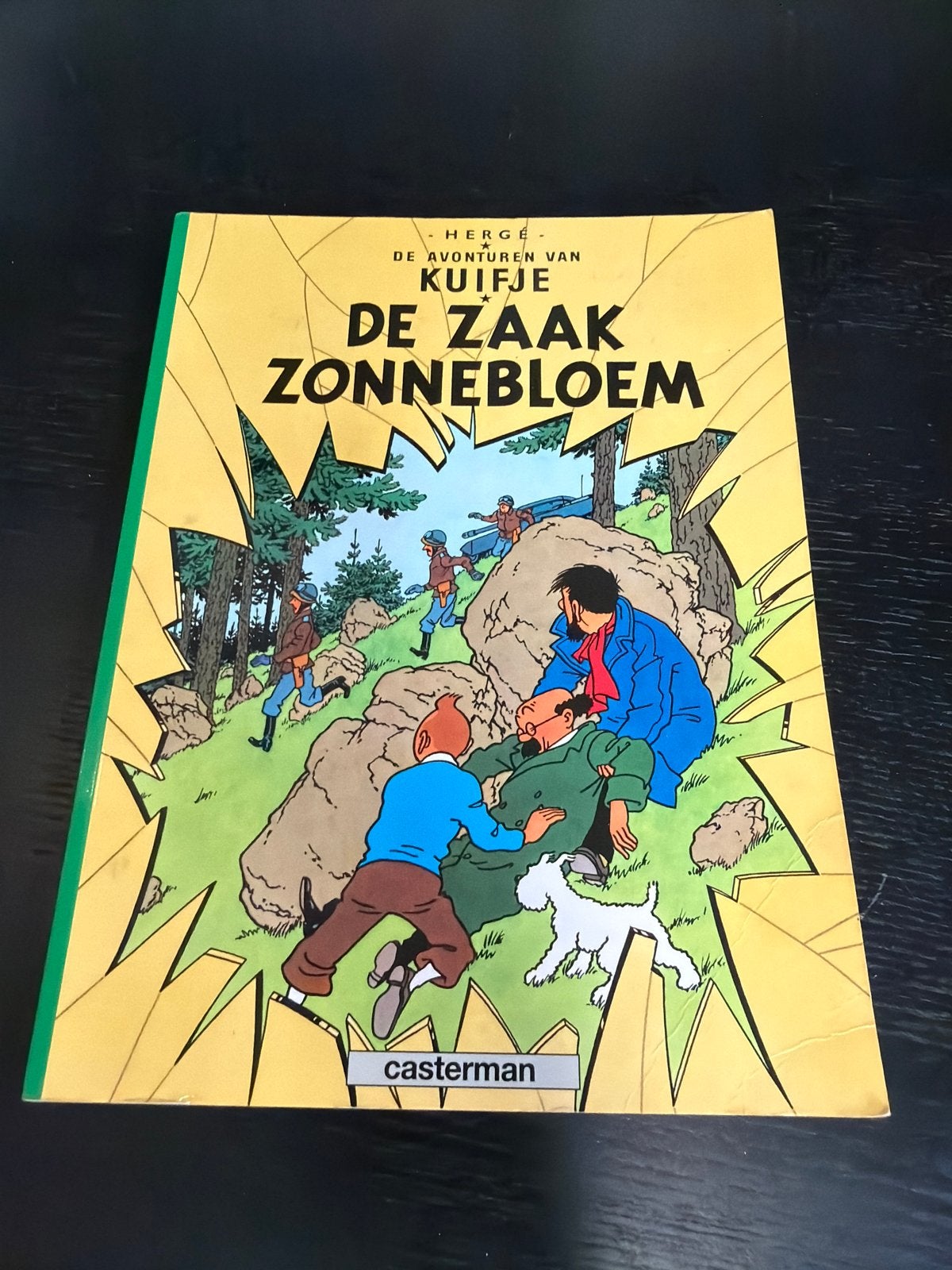 Kuifje - De Zaak Zonnebloem (Casterman), Eén stripboek, Ophalen of Verzenden, Gelezen