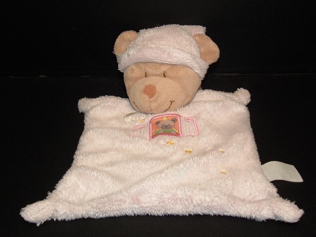 NICOTOY SIMBA BEER KNUFFELDOEK VELOURS BEIGE MET, Verzenden, Nieuw, Overige typen
