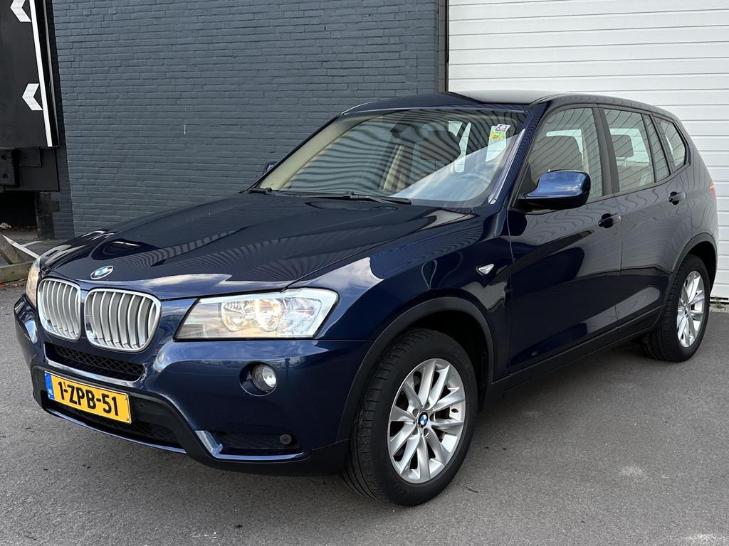 BMW X3 XDrive28i High Executive 1EEIG/HEADUP/LEDER/NAVI/CLIM, Auto's, Euro 5, Gebruikt, Navigatiesysteem, 4 cilinders