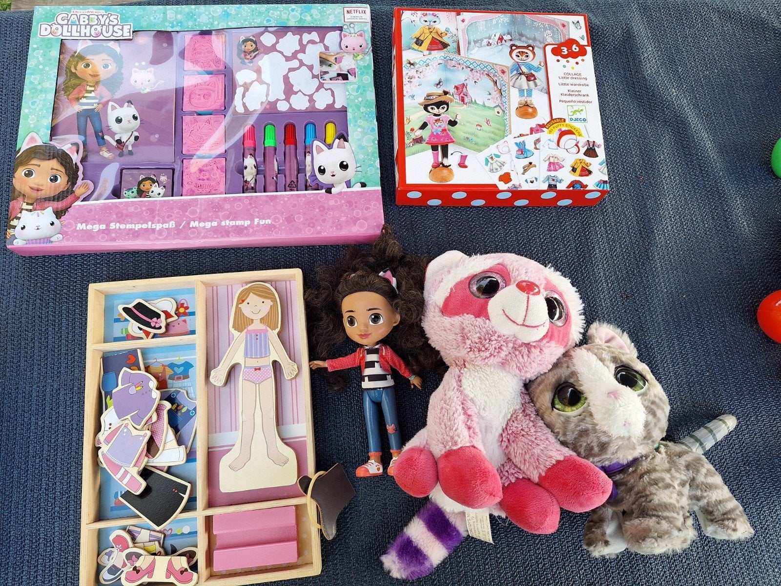 Gabby's dollhouse stempels pop knuffel kat poes, Ophalen, 10 tot 50 stukjes
