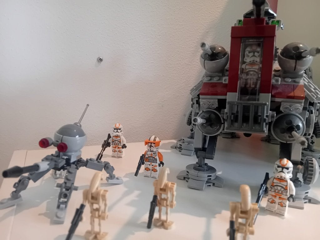 lego star wars AT-TE walker (75337), Ophalen, Gebruikt, Star Wars, Lego