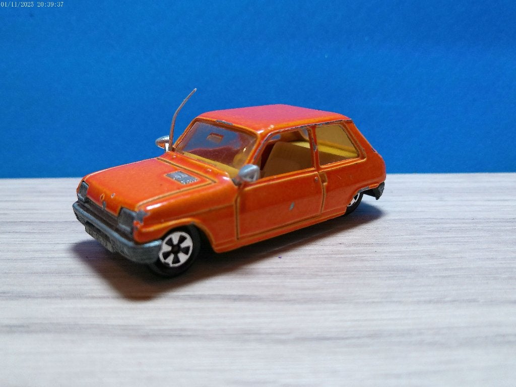 Vintage Majorette 1/55 Renault 5, Verzenden, Zo goed als nieuw, Auto