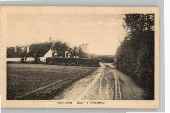 Bennekom 2 x Papenpad, Verzenden, 1920 tot 1940, Gelopen, Gelderland