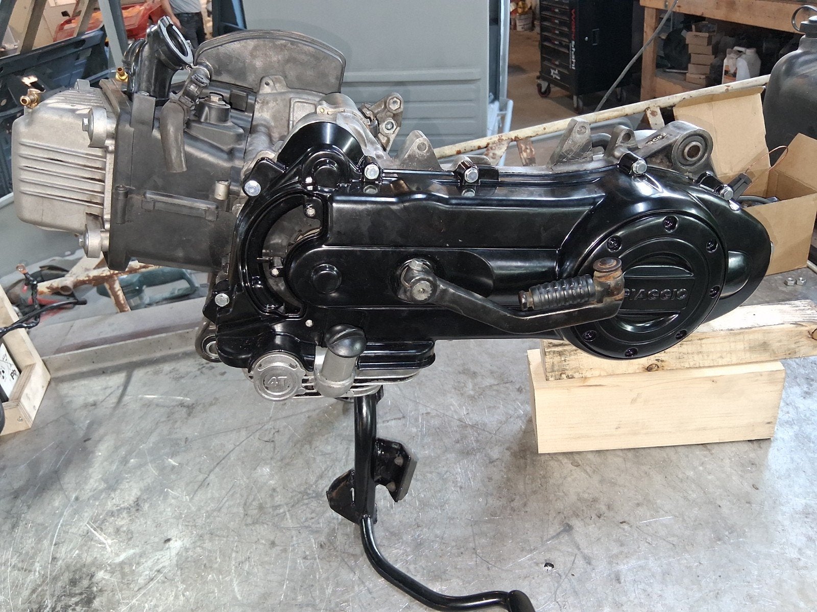 Gereviseerd Piaggio New Fly Motorblok C538M, Ophalen of Verzenden