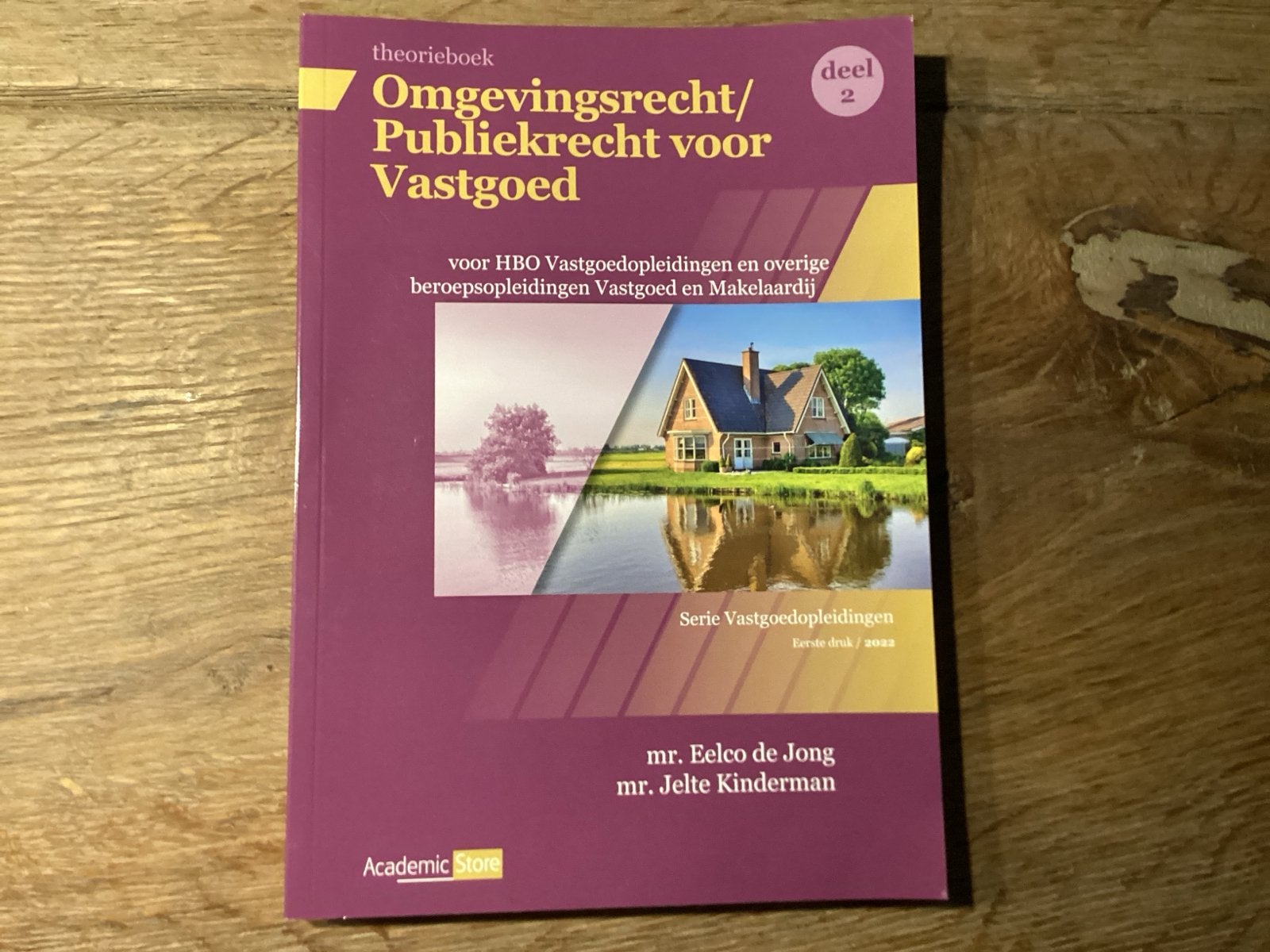 Omgevingsrecht/Publiekrecht voor Vastgoed - Deel 2, Ophalen of Verzenden, Gamma, Zo goed als nieuw, HBO