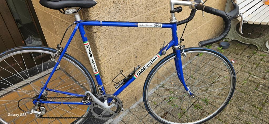 Gios super record, Fietsen en Brommers, Fietsen | Racefietsen, Overige merken, Ophalen of Verzenden, 57 tot 61 cm, 10 tot 15 versnellingen