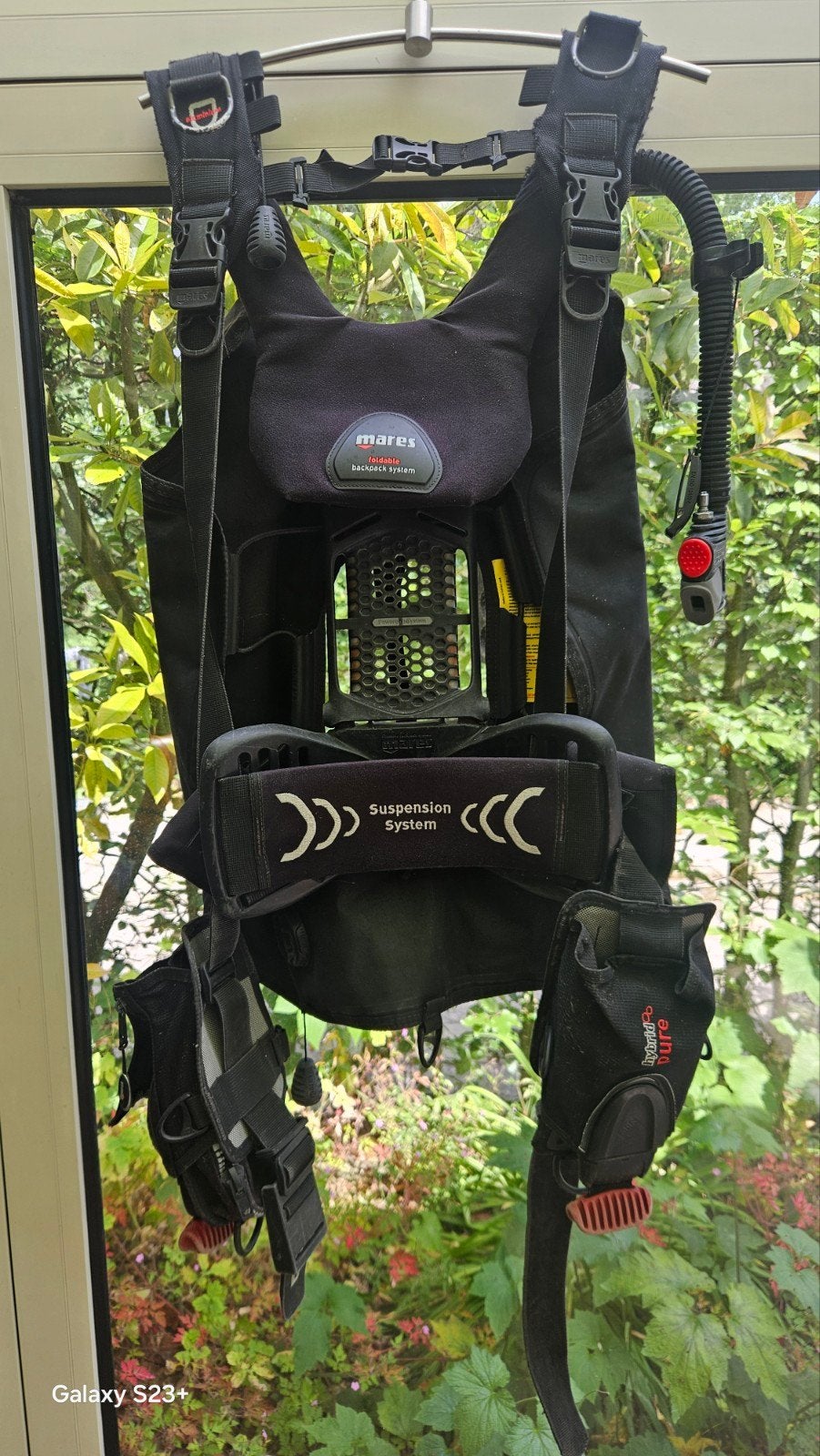 Trimvest Mares Pure type Wing maat M/L, Watersport en Boten, Duiken, Ophalen, Gebruikt, Trimvest of Wing