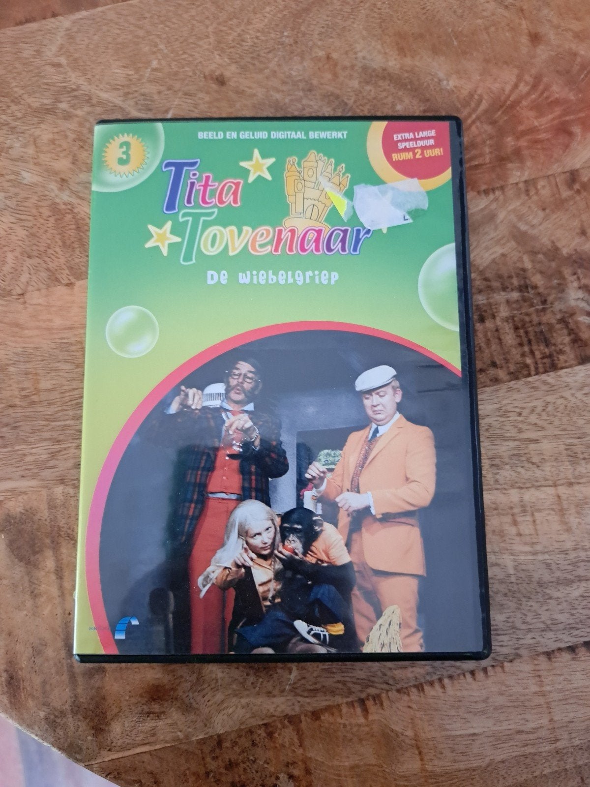 Tita Tovenaar - De Wiebelgriep DVD (deel 3), Gebruikt, Alle leeftijden, Nederlands, Tv-serie