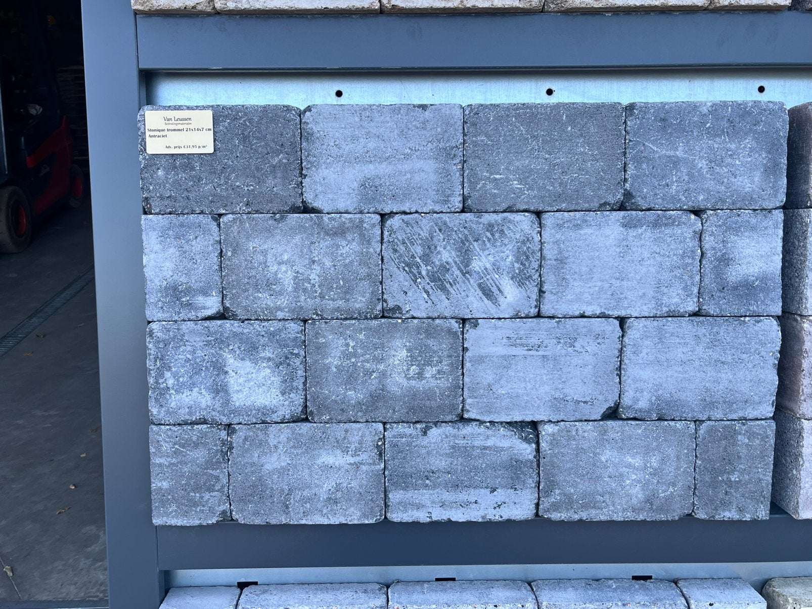 Nieuw! 27,5 m2 Trommelstenen en Waalformaat., Ophalen, Gebruikt, Klinkers, 10 m² of meer
