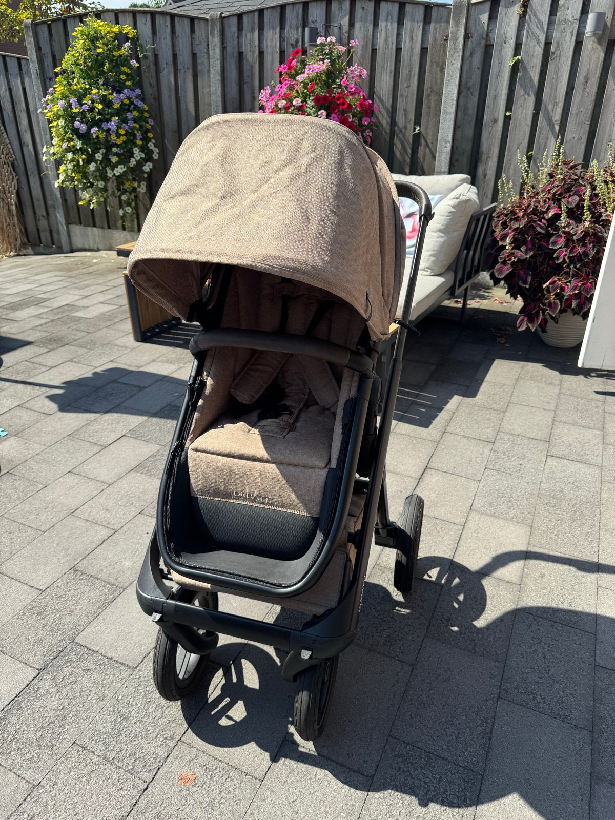Dubatti One E5 2-in-1 Kinderwagen incl. regenhoes., Kinderen en Baby's, Zo goed als nieuw, Combiwagen, Met reiswieg, Ophalen