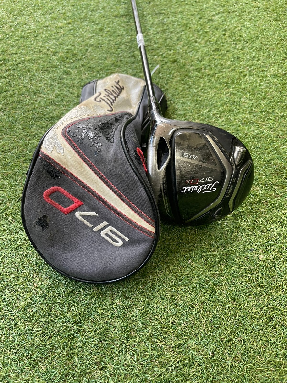 Titleist 917D2 driver 10,5 (stiff), Overige merken, Gebruikt, -, -