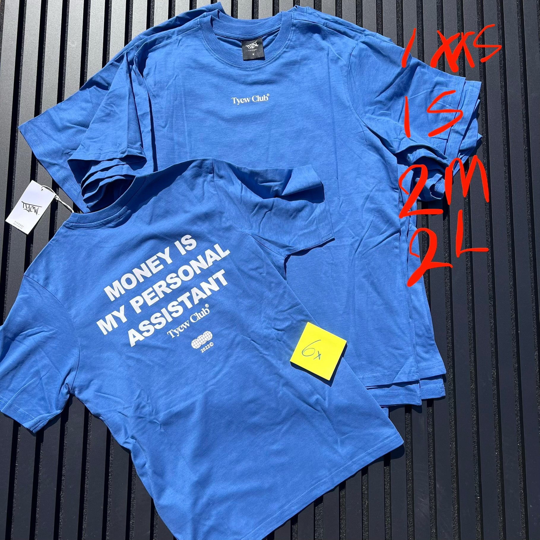 Partij Heren T-shirts Tiffosi TYCW, Kleding | Heren, T-shirts, Ophalen of Verzenden, Nieuw, Overige maten, Meerkleurig
